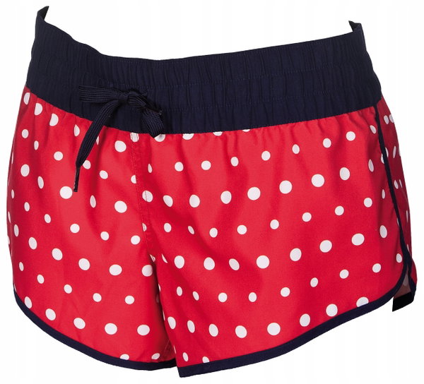 Spodenki krótkie damskie sportowe Arena Dots R.XXS