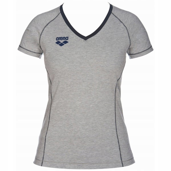 Koszulka damska Arena Team Line Szara R.XXS/34