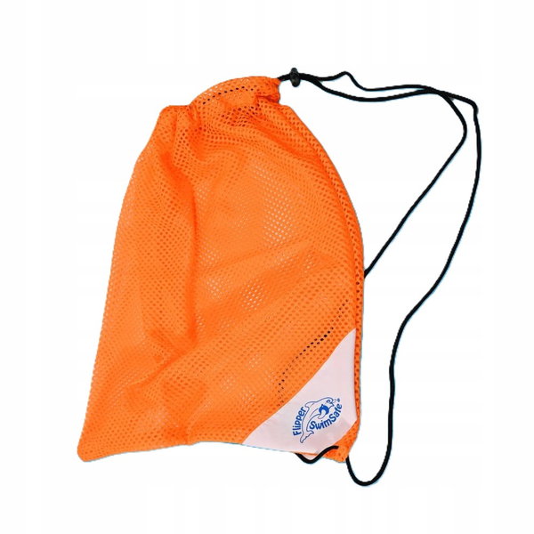 Worek sportowy plecak na trening basen unisex pojemny Flipper orange