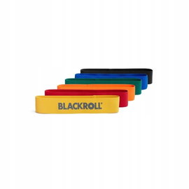 Gumy taśmy do ćwiczeń trening oporowy zestaw Blackroll Loop Band 6 Set
