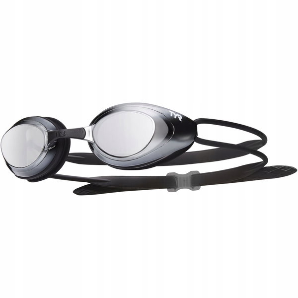 Okulary do pywania na basen startowe Tyr Black Hawk Racing