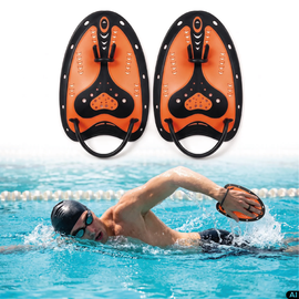 Wiosełka pływackie treningowe na basen do pływania Aqua-Sport Power Paddle r.M