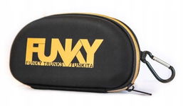 Etui na okulary pływackie uniwersalne Funkita Black Attack