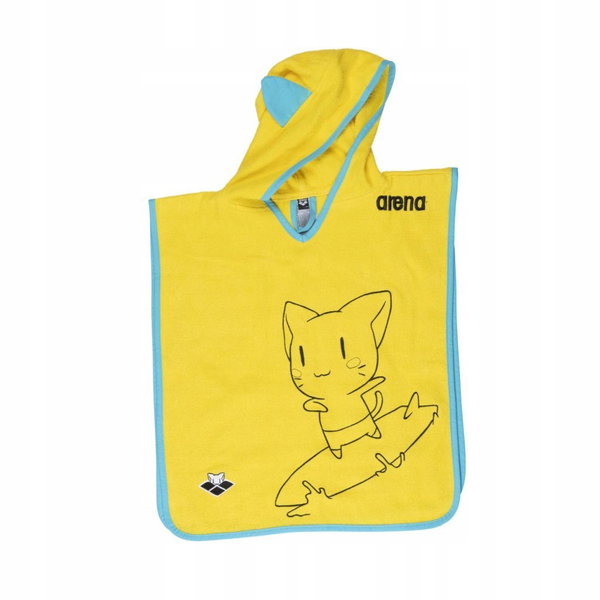 Poncho ręcznik plażowy basenowy Arena Poncho Kids rozmiar S