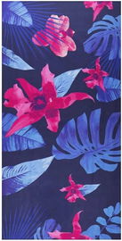 Ręcznik z mikrofibry na basen Beach Towel Flowers Design 178x80cm