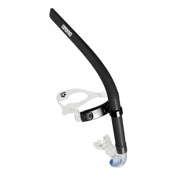 Rurka fajka do pływania nurkowania treningowa Arena Swim Snorkel III Black