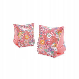 Rękawki do pływania na basen plażę Intex kwiatki 23x15cm