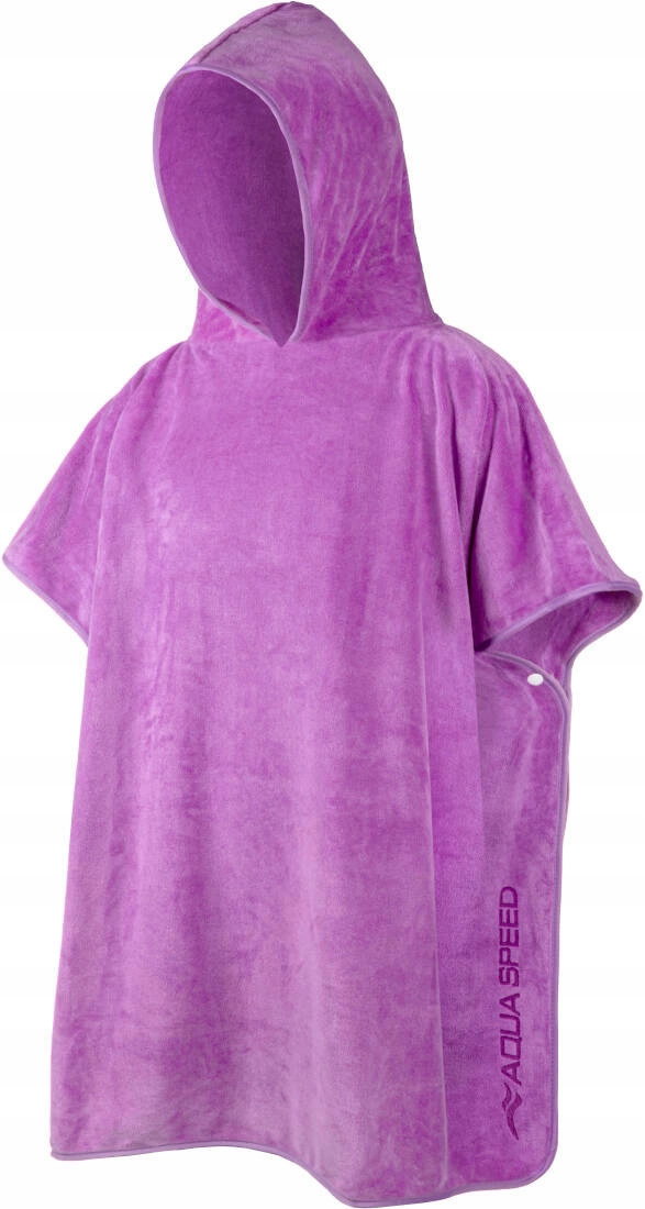 Poncho ręcznik z mikrofibry dla dzieci Aqua Speed 80x140 cm