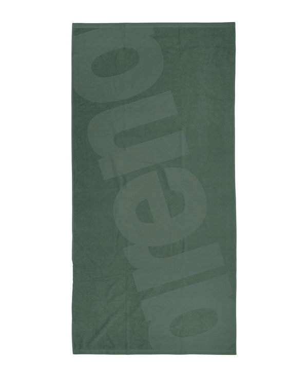 Ręcznik kąpielowy plażowy na basen bawełniany duży Arena Sage 180x90 cm