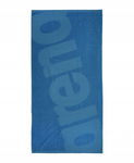 Ręcznik kąpielowy plażowy na basen bawełniany duży Arena Blue 180x90 cm