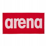 Ręcznik bawełniany plażowy na basen Arena Gym Soft Towel Red 100x50cm