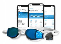 Okulary do pływania na basen Finis Smart Goggles powystawowe