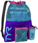 Worek plecak pływacki unisex TYR Alliance Big Mesh Mummy 40l