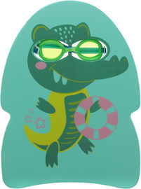 Deska do pływania dla dzieci okularki na basen treningowe Crocodile Green