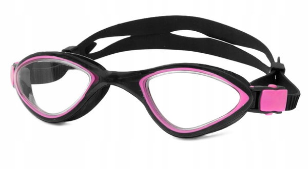 Okulary pływackie na basen dla dorosłych unisex antifog Flex Aqua Speed