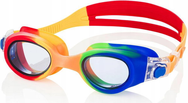 Okulary do pływania dla dzieci młodzieży na basen plażę Aqua Speed Pegaz
