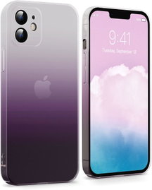 ETUI FIOLETOWE OMBRE IPHONE 12 6.1'