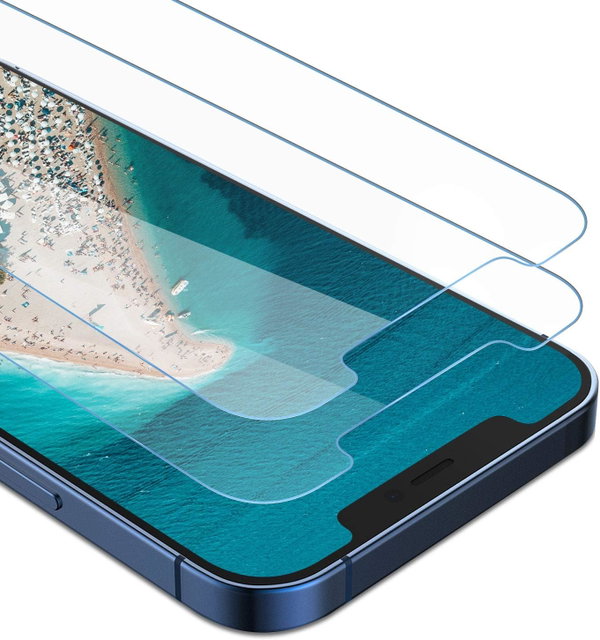 2 SZT SZKŁO HARTOWANE EKRAN IPHONE 12 PRO MAX 6.7'