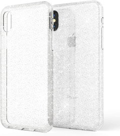 ETUI APPLE IPHONE X / XS PRZEZROCZYSTE BŁYSZCZĄCE SILIKONOWE WYTRZYMAŁE