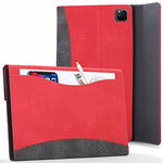 ETUI Z KLAPKĄ ZAMYKANE TABLET APPLE IPAD PRO 12.9" 2021 CASE CZERWONY