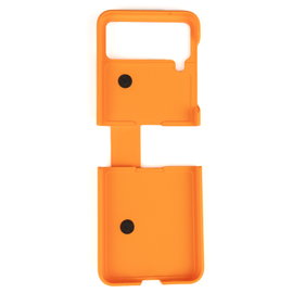ETUI SKŁADANE SAMSUNG GALAXY Z FLIP 4 POMARAŃCZOWE +UCHWYT
