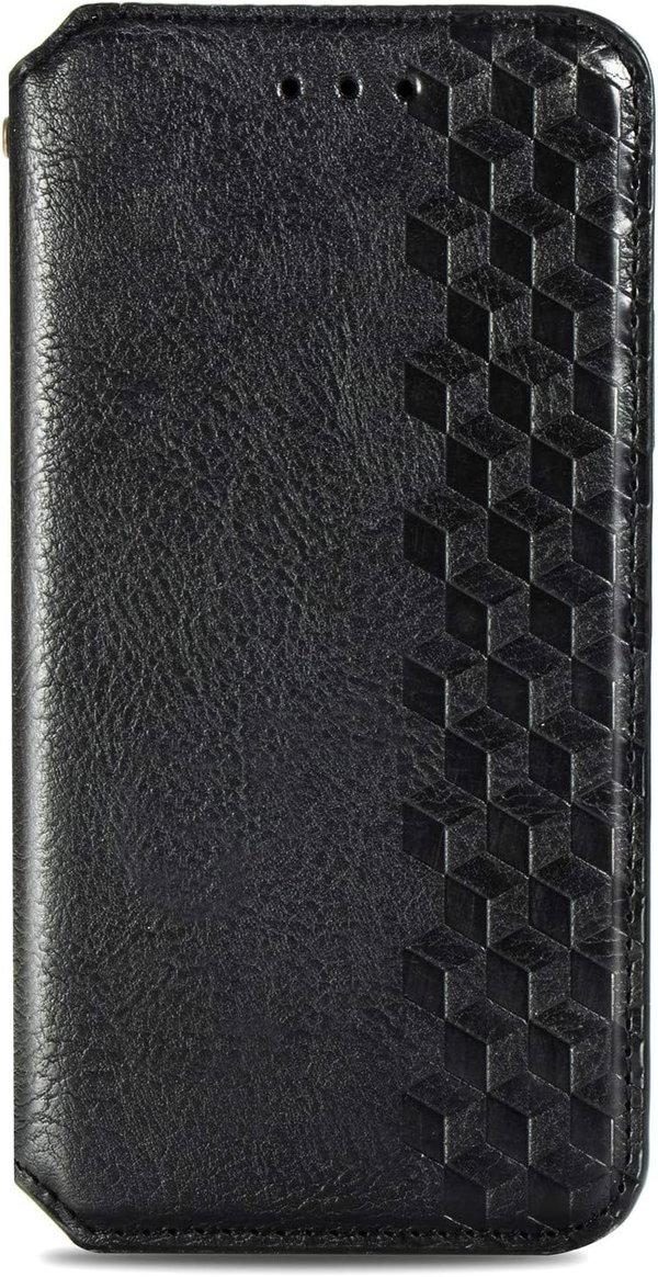 ETUI DO MOTOROLA MOTO G9 CASE ZAMYKANY Z KLAPKĄ CZARNY MIEJSCE NA KARTY