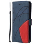 ZAMYKANE ETUI POKROWIEC DO OPPO 17 SOLIDNY CASE Z KLAPKĄ GRANATOWY