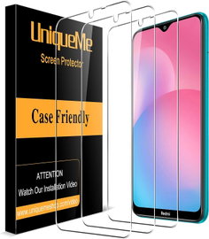 3x SZKŁO HARTOWANE DO XIAOMI REDMI 9A 6.53" WYSOKA OCHRONA EKRANU