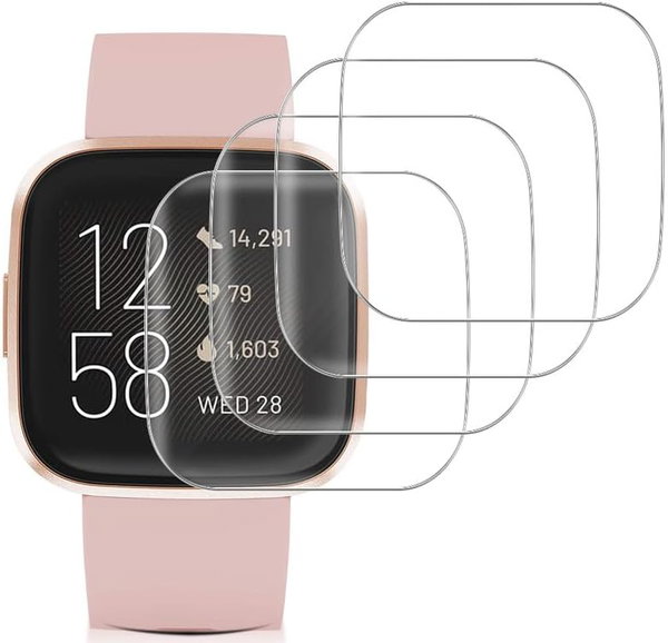 4x FOLIA OCHRONNA DO ZEGARKA GOOGLE FITBIT VERSA 2 40mm 99% PRZEJRZYSTOŚCI