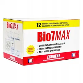 Biopreparat BIO7 MAX 2 KG. BAKTERIE DO OCZYSZCZALNI oryginalne