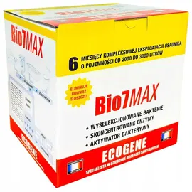 Biopreparat Bio 7 MAX 1kg 2w1 oryg. wzbogacony o bakterie rozkładające tłuszcze