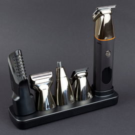 Trymer elektryczny do ciała i twarzy 6w1 | broda, nos, włosy | USB