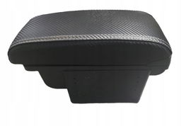 Carpoint Podłokietnik samochodowy uniwersalny z USB schowek czarny