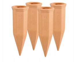 Stożki nawadniające do roślin terakota samoregulujące 2 sztuki