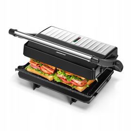 Opiekacz grill elektryczny Aigostar B3J4M 1000 W 180° czarny