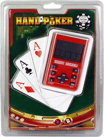 Gra elektroniczna Hand Poker komputer kieszonkowy Texas Holdem