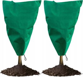 Pokrowiec kaptur osłona Ochrona roślin doniczkowych na zimę 80x100cm 2szt