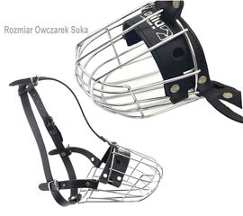 Kaganiec Dla Psa Metalowy Owczarek Niemiecki Suka