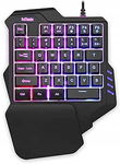 Jednoręczna klawiatura do gier, podświetlana RGB RedThunder 35 klawiszy