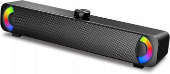 GŁOŚNIK KOMPUTEROWY USB AUX SOUNDBAR RGB HPYLIF -H