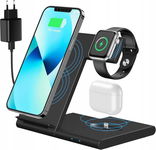 Ładowarka indukcyjna 3 in 1 wireless charger B17 for Apple