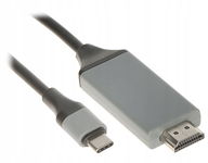 ADAPTER, Kabel, przewód USB typu C - HDMI 4K 30Hz - 2m