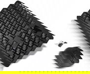 Zestaw klawiatura i mysz LarmTek CMK-329 czarny