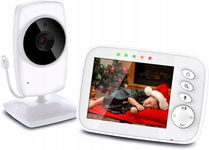 ELEKTRONICZNA NIANIA WIDEO baby monitor NWOUIIAY SM32 BIAŁA