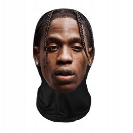 Kominiarka Maska Impreza Narty Motor Mikrofibra Naduk 3D Cosplay Travis