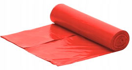 Mocne Worki Na Śmieci Odpady 35 L Czerwone 25 Szt