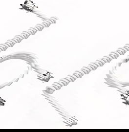 Spiralny pleciony Kabel do Klawiatury Typu USB C na USB A mambasnake