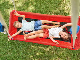 Huśtawka XXL Wygodna Prostokątna Bocianie gniazdo Duża 167x71 cm