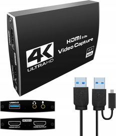 KARTA PRZECHWYTYWANIA WIDEO OBRAZU GRABBER HDMI 2.0 USB STREAMING VIDEO 4K