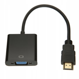ADAPTER PRZEJŚCIÓWKA KONWERTER Z HDMI NA VGA D-SUB do monitora